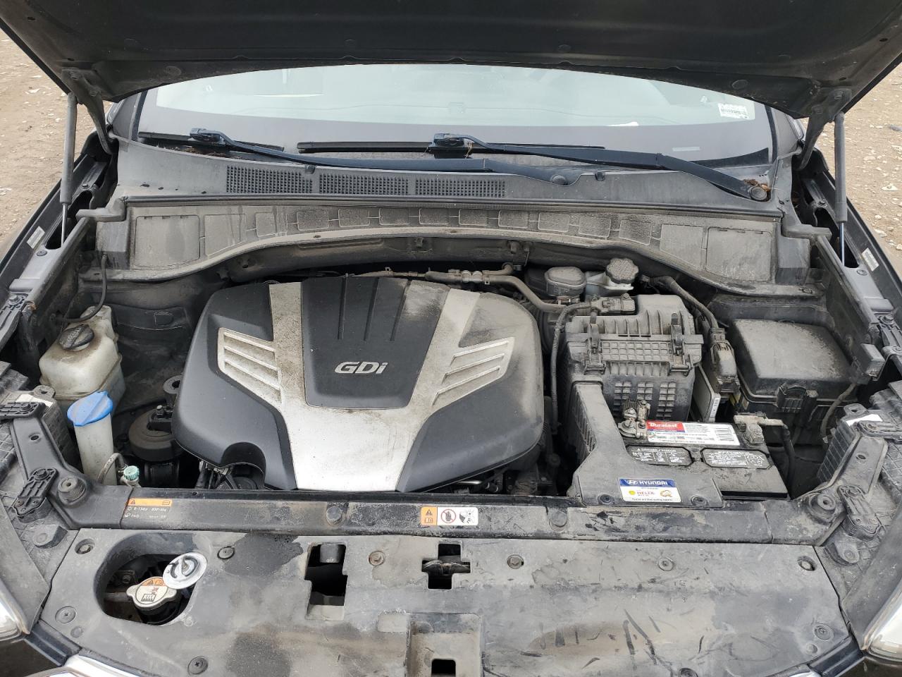 2013 Hyundai Santa Fe Limited VIN: KM8SR4HF2DU000980 Lot: 85584335