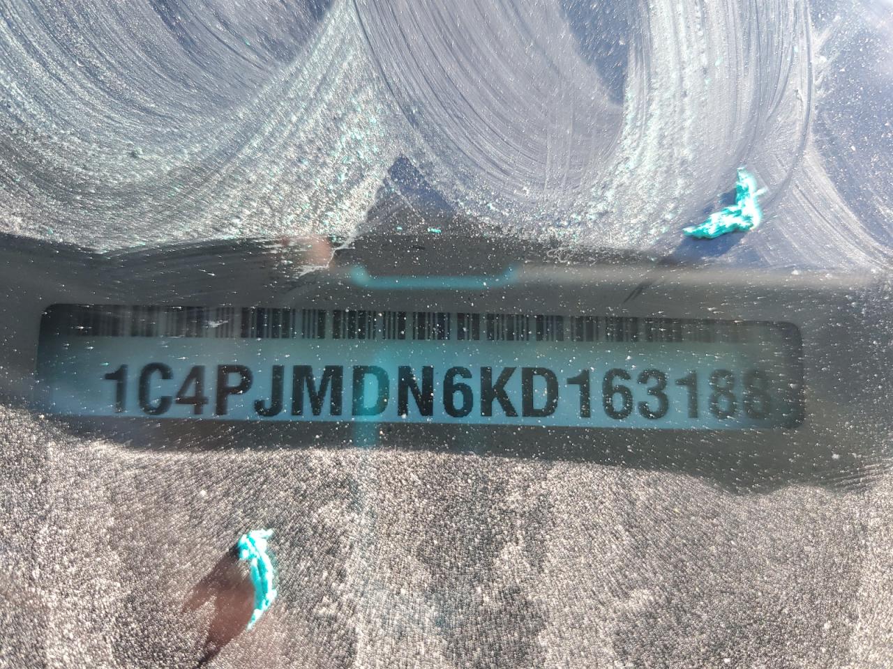 2019 Jeep Cherokee Limited VIN: 1C4PJMDN6KD163188 Lot: 85330735