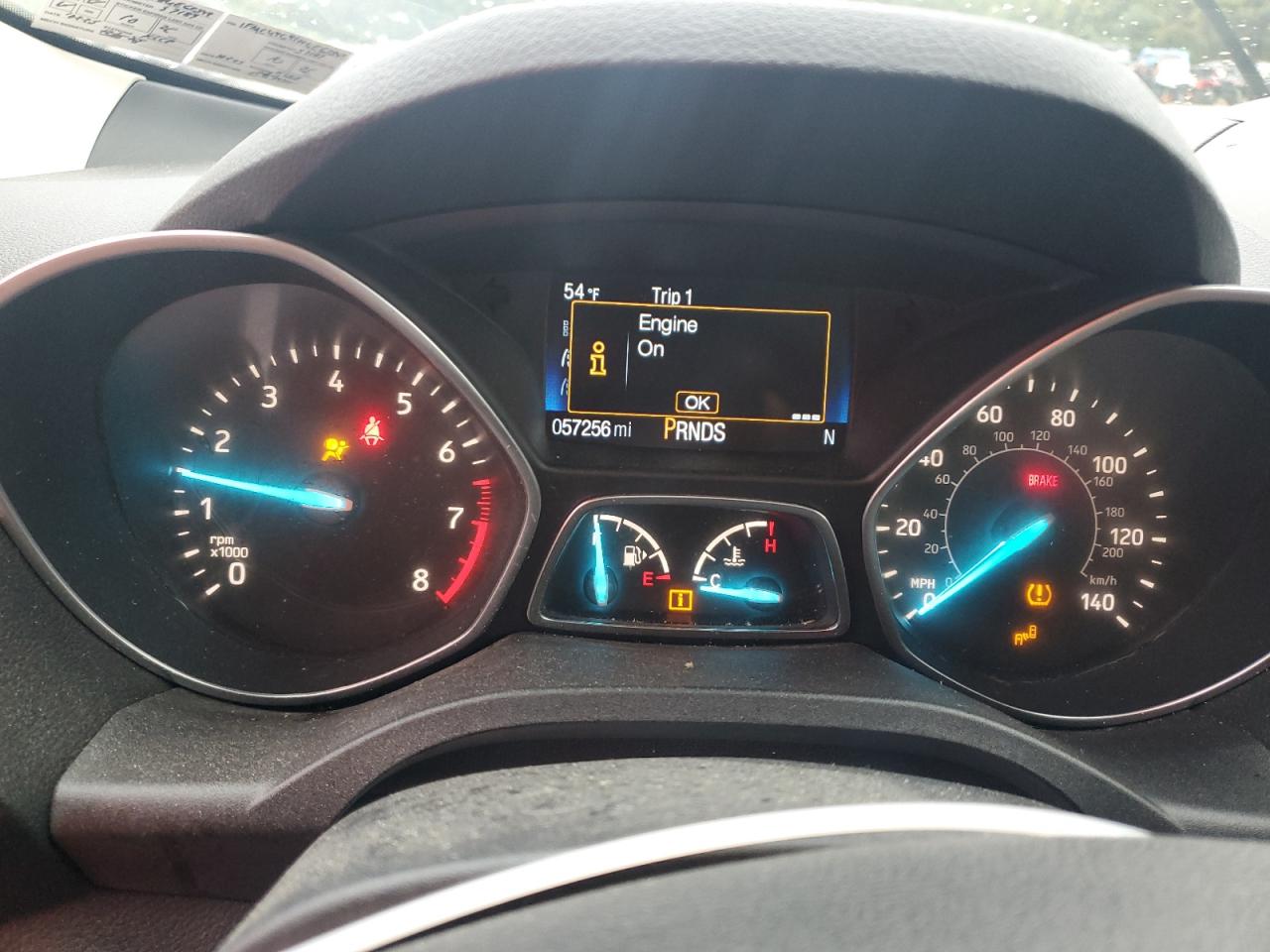 2017 Ford Escape Se VIN: 1FMCU9G91HUE62349 Lot: 82301585