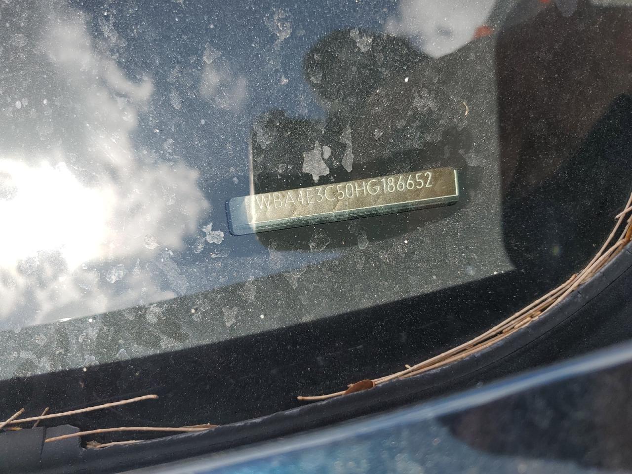 2017 BMW 440I Gran Coupe VIN: WBA4E3C50HG186652 Lot: 89930235