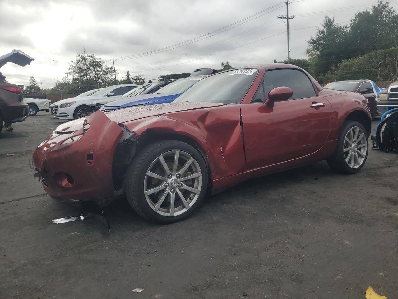 2008 Mazda Mx-5 Miata VIN: JM1NC26F880153287 Lot: 82787235