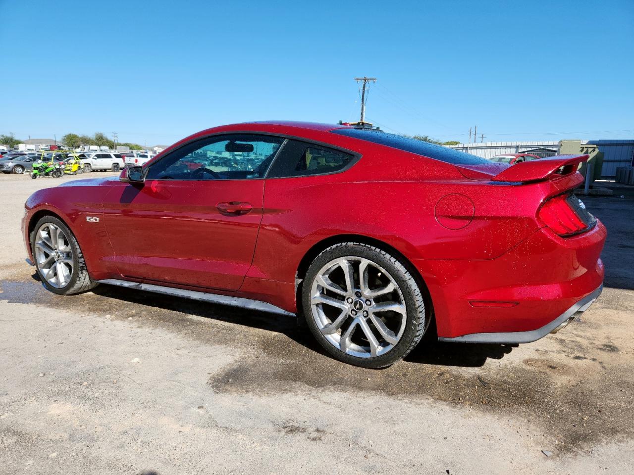 2019 Ford Mustang Gt brown null gas 1FA6P8CF1K5178208 photo #3
