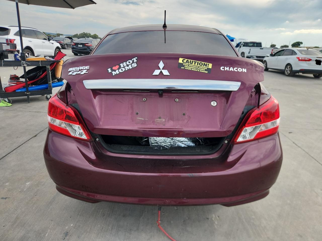 2020 Mitsubishi Mirage G4 Es VIN: ML32F3FJ4LHF09853 Lot: 86894165