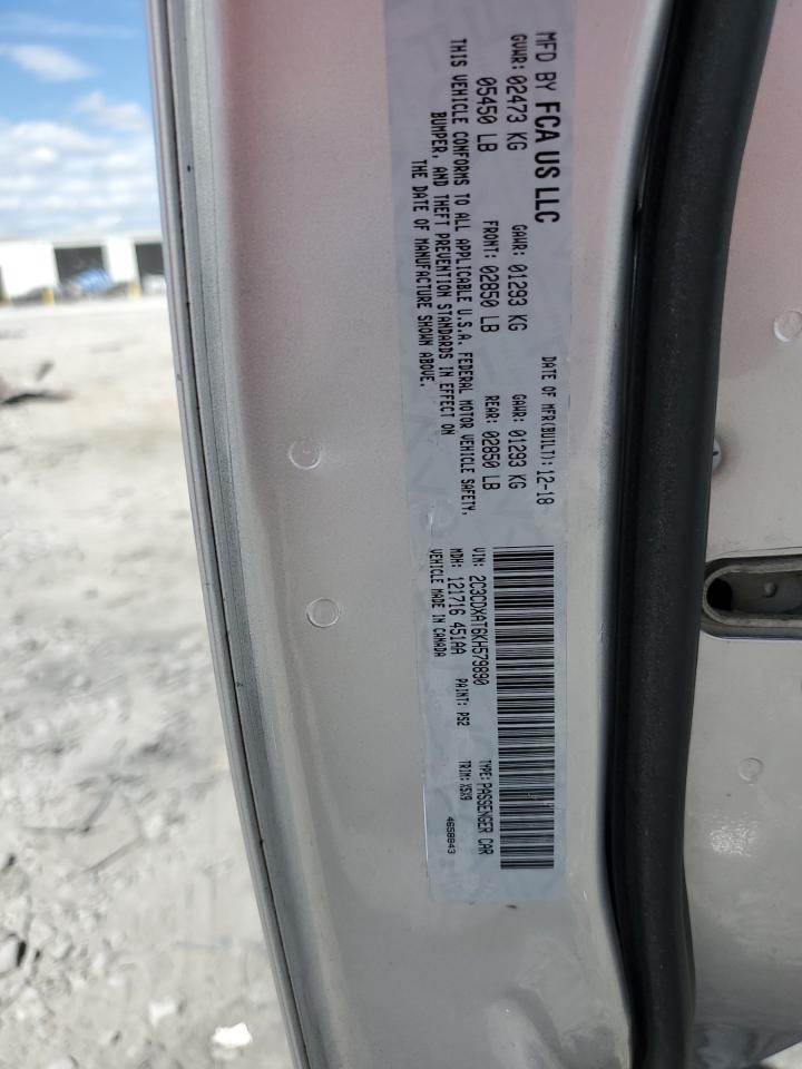 2019 Dodge Charger Police VIN: 2C3CDXAT6KH579890 Lot: 85170295