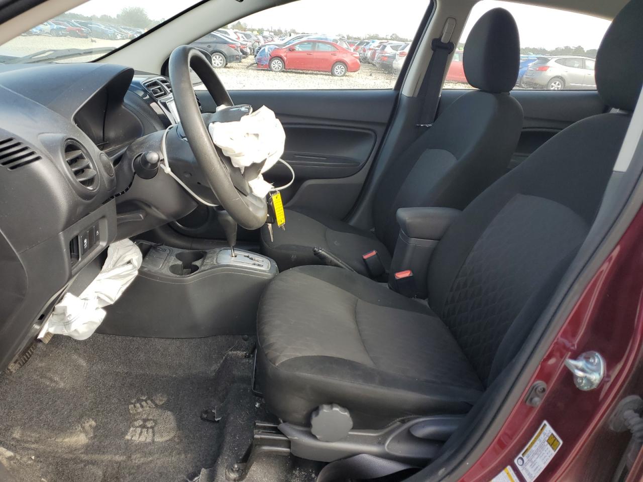 2021 Mitsubishi Mirage Es VIN: ML32AUHJ1MH010850 Lot: 89850935