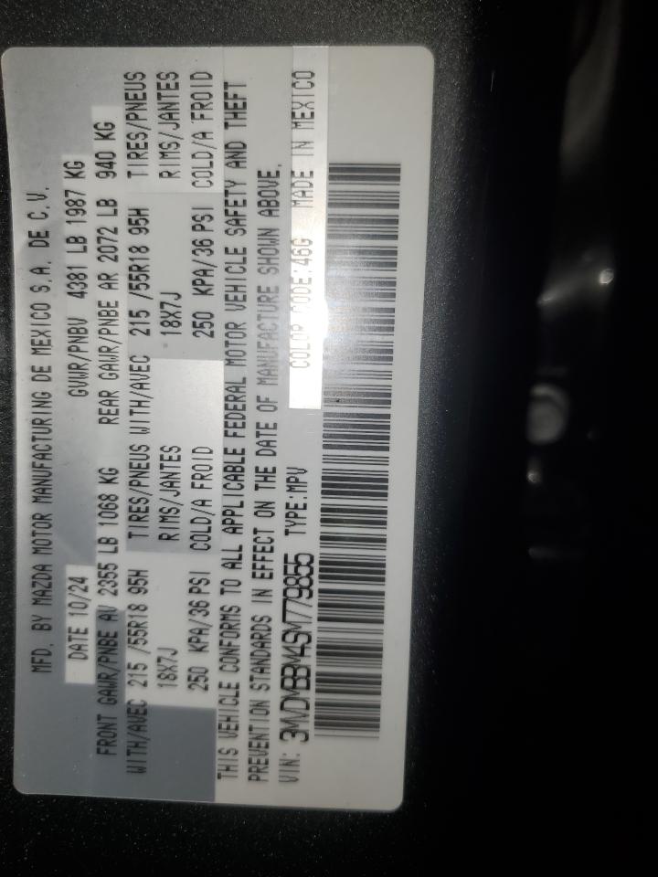 2025 Mazda Cx-30 Sele VIN: 3MVDMBBM4SM779855 Lot: 91160255