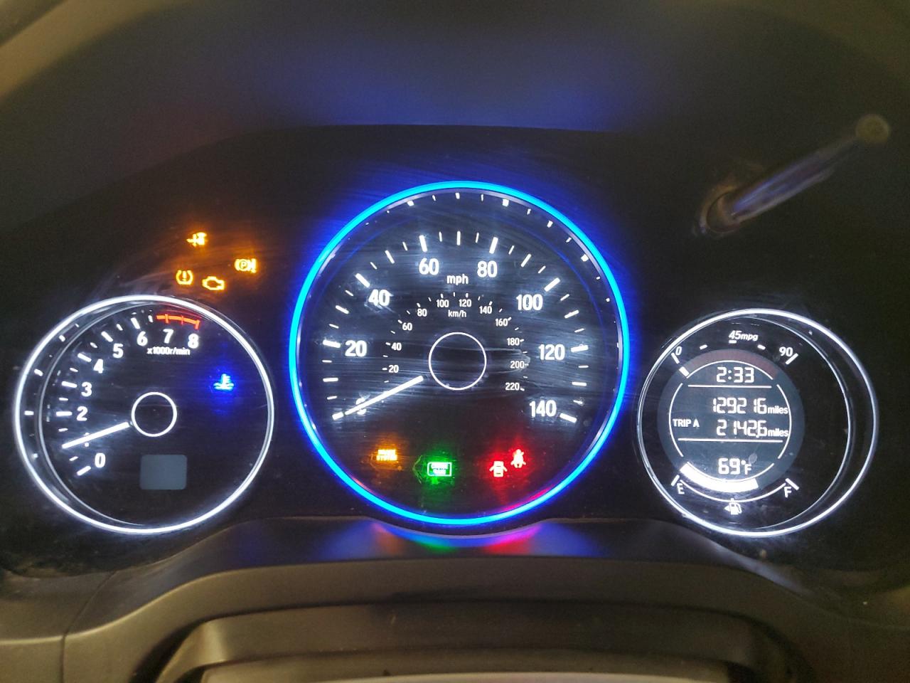 2016 Honda Hr-V Exl VIN: 3CZRU6H72GM753613 Lot: 85885645