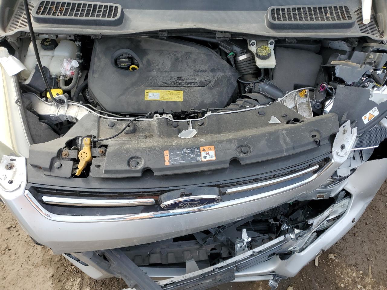 2014 Ford Escape Titanium VIN: 1FMCU0JX7EUC20227 Lot: 82423235