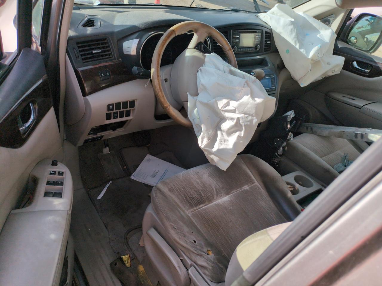 2012 Nissan Quest S VIN: JN8AE2KP5C9044785 Lot: 91102525