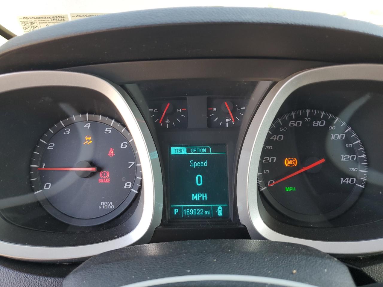 2013 Chevrolet Equinox Lt VIN: 2GNFLEEK2D6169854 Lot: 82187835