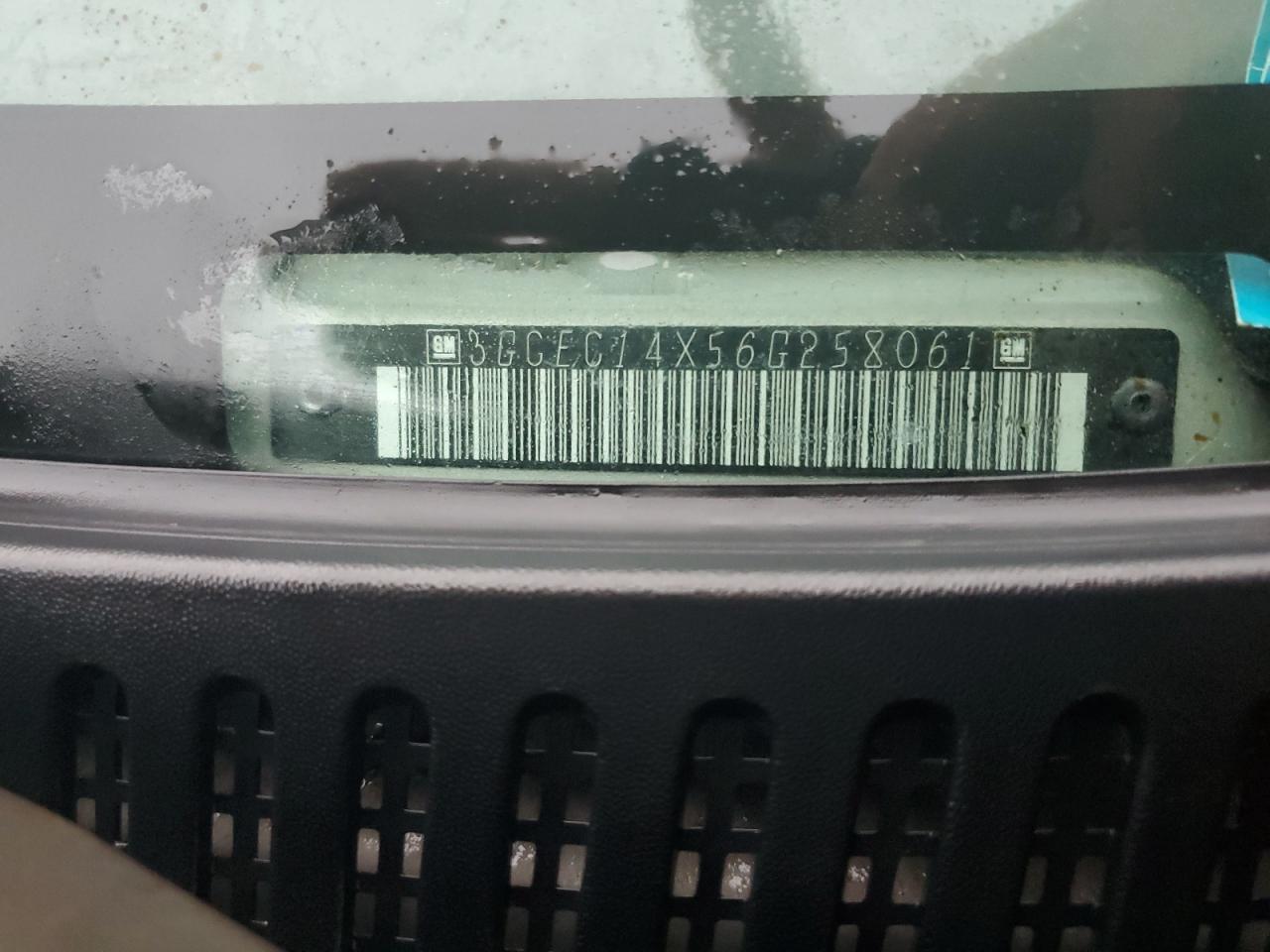 2006 Chevrolet Silverado C1500 VIN: 3GCEC14X56G258061 Lot: 85169925