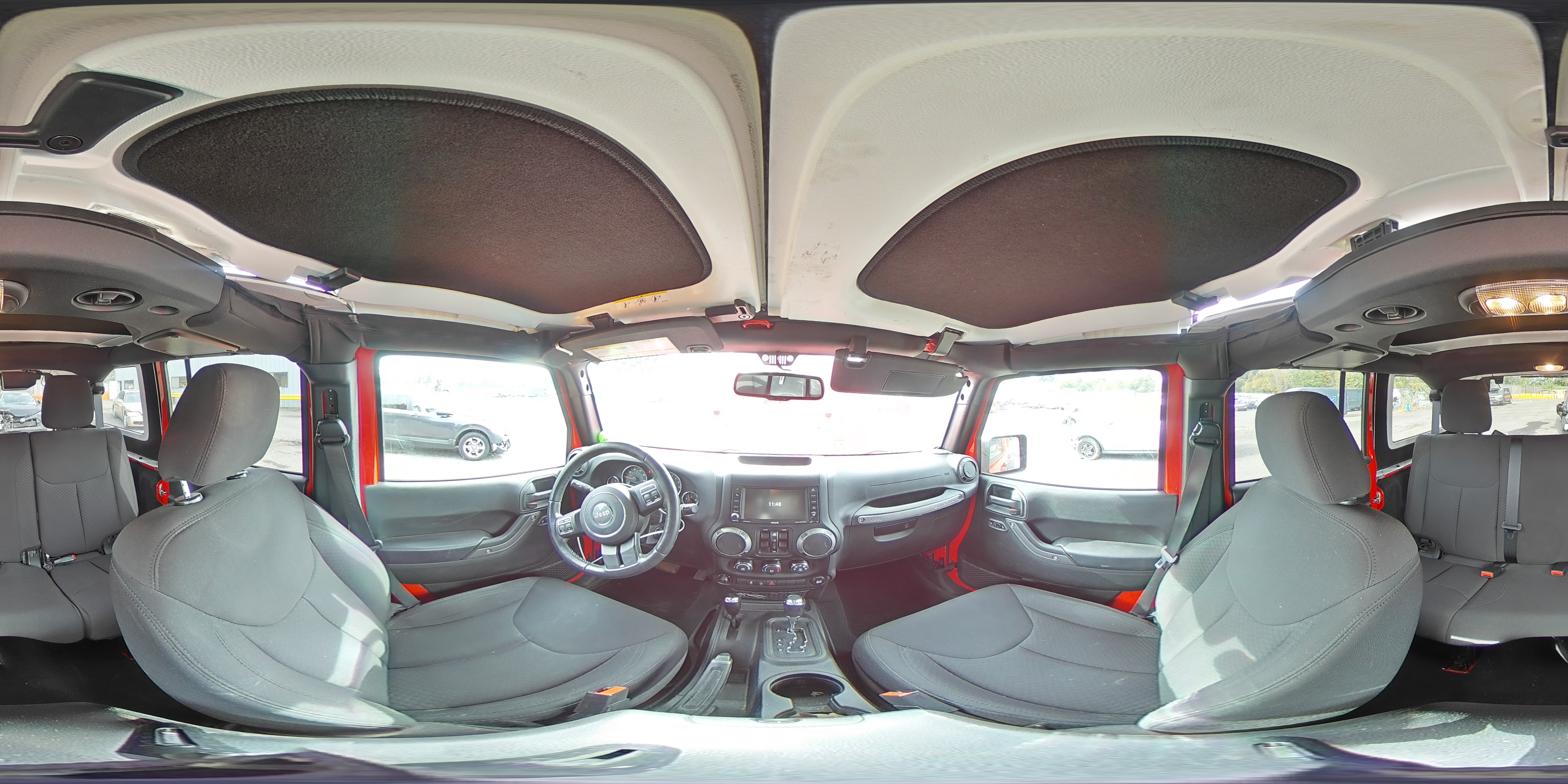 2017 Jeep Wrangler Unlimited Sport VIN: 1C4BJWDG9HL661813 Lot: 85949875