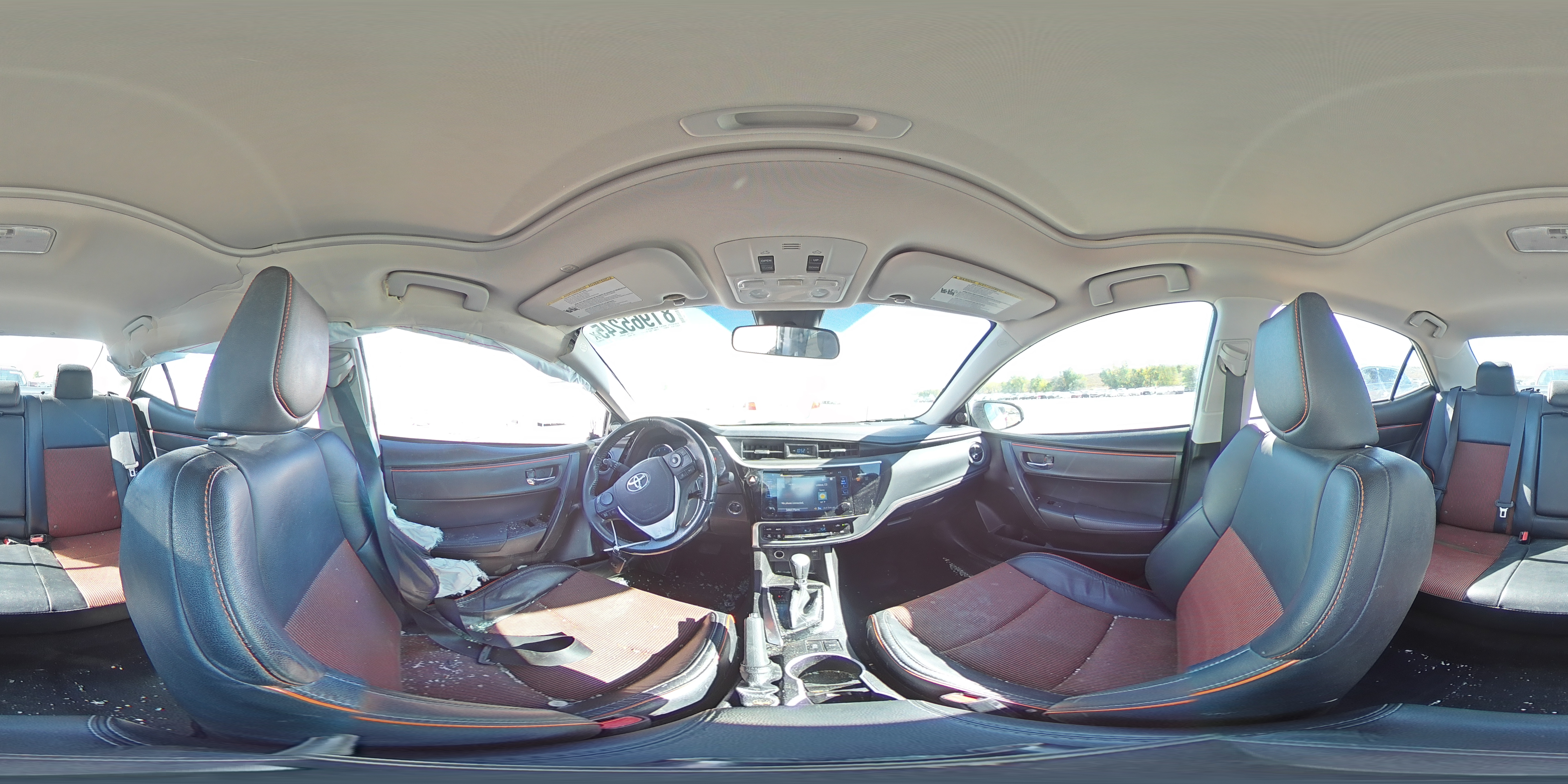 2017 Toyota Corolla L VIN: 5YFBURHE2HP595386 Lot: 85184535