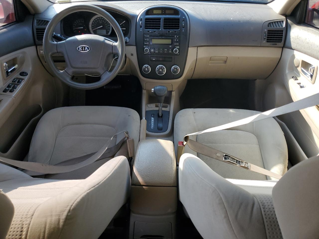 2007 Kia Spectra Ex VIN: KNAFE122775405668 Lot: 90851505