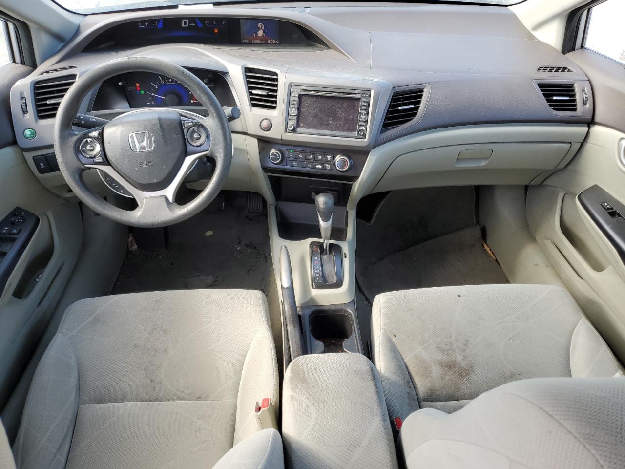 2012 Honda Civic Natural Gas VIN: 19XFB5F55CE000706 Lot: 84000375