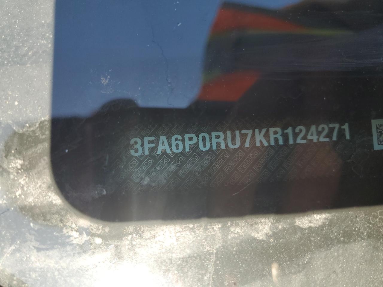 2019 Ford Fusion Titanium VIN: 3FA6P0RU7KR124271 Lot: 85153585