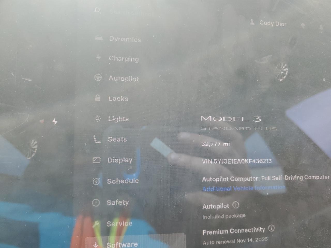 2019 Tesla Model 3 VIN: 5YJ3E1EA0KF436213 Lot: 89668995