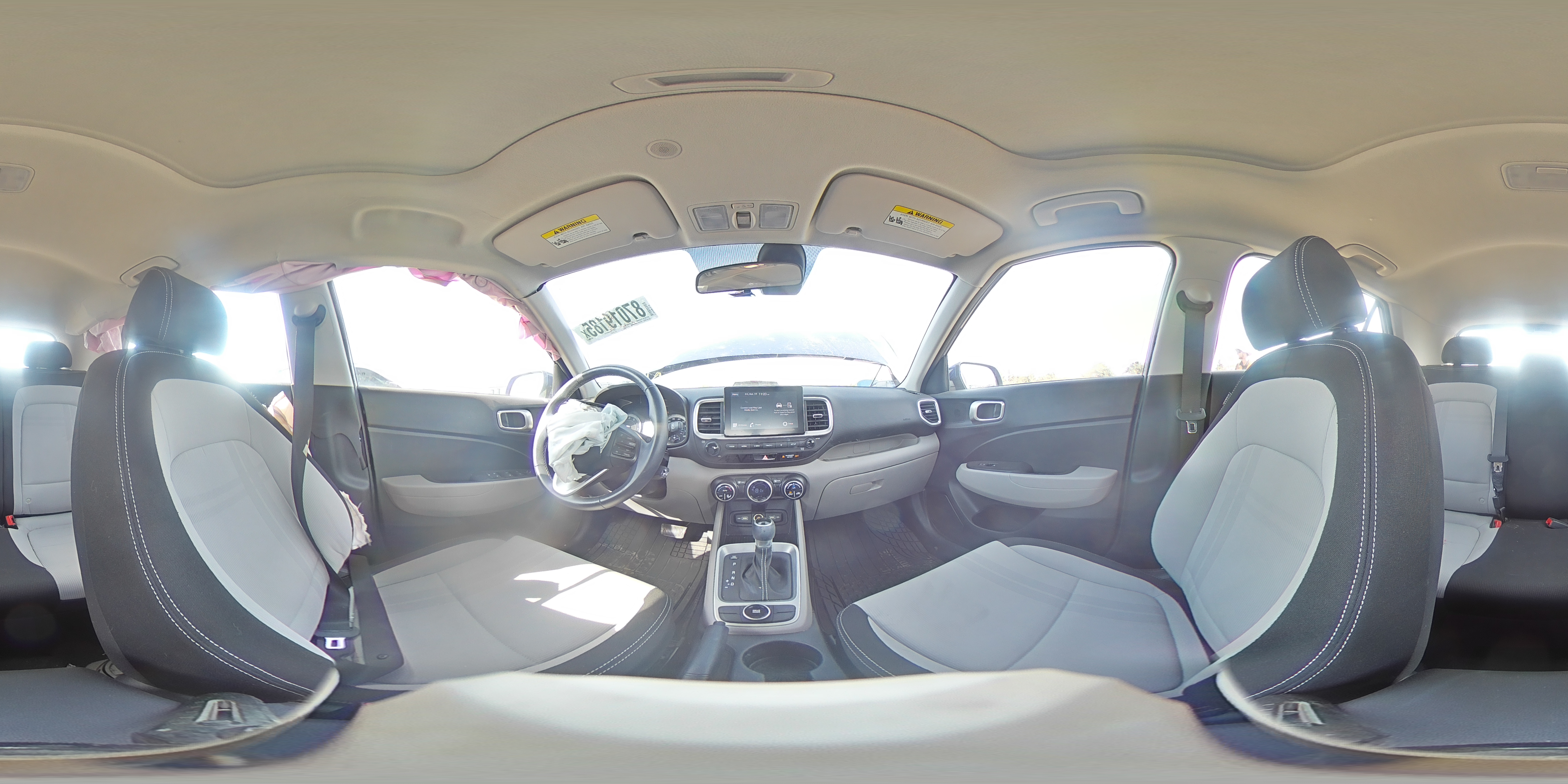 2022 Hyundai Venue Sel VIN: KMHRC8A33NU171326 Lot: 87019185