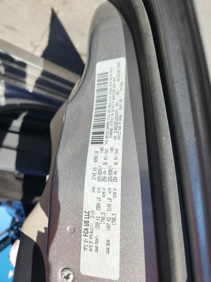 2016 Dodge Grand Caravan Se VIN: 2C4RDGBG1GR343771 Lot: 86849575