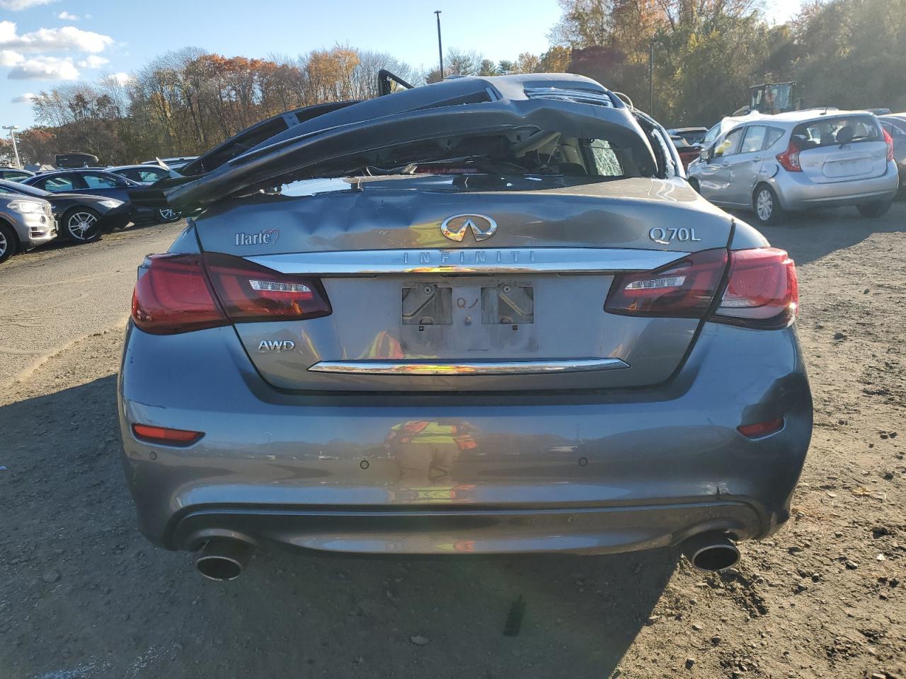 2018 Infiniti Q70L 3.7 Luxe VIN: JN1BY1PRXJM370025 Lot: 90262575