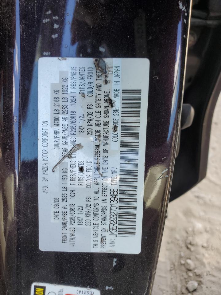 2007 Mazda Cx-7 VIN: JM3ER293270139455 Lot: 90005125