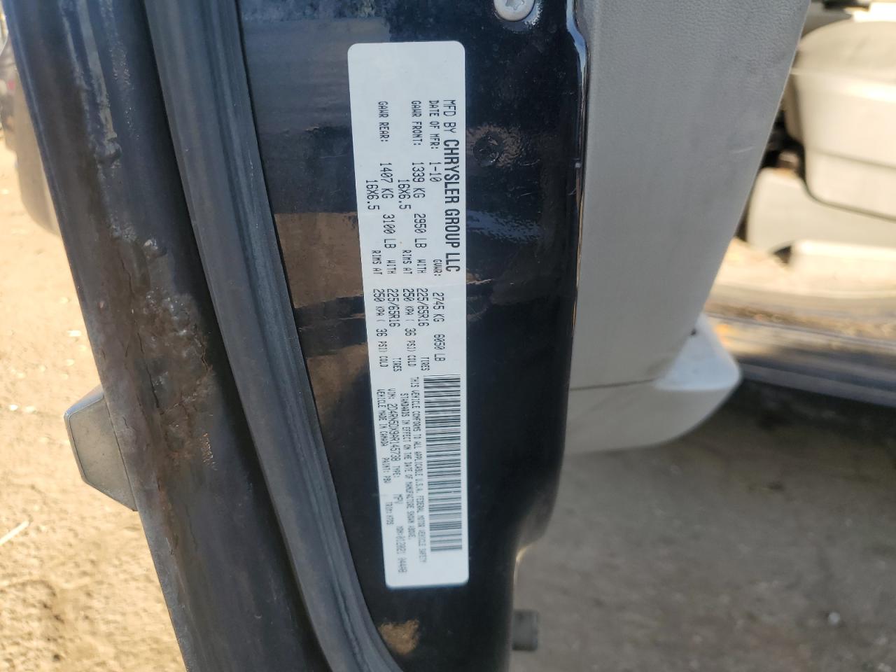 2010 Dodge Grand Caravan Sxt VIN: 2D4RN5DX9AR145738 Lot: 85099815