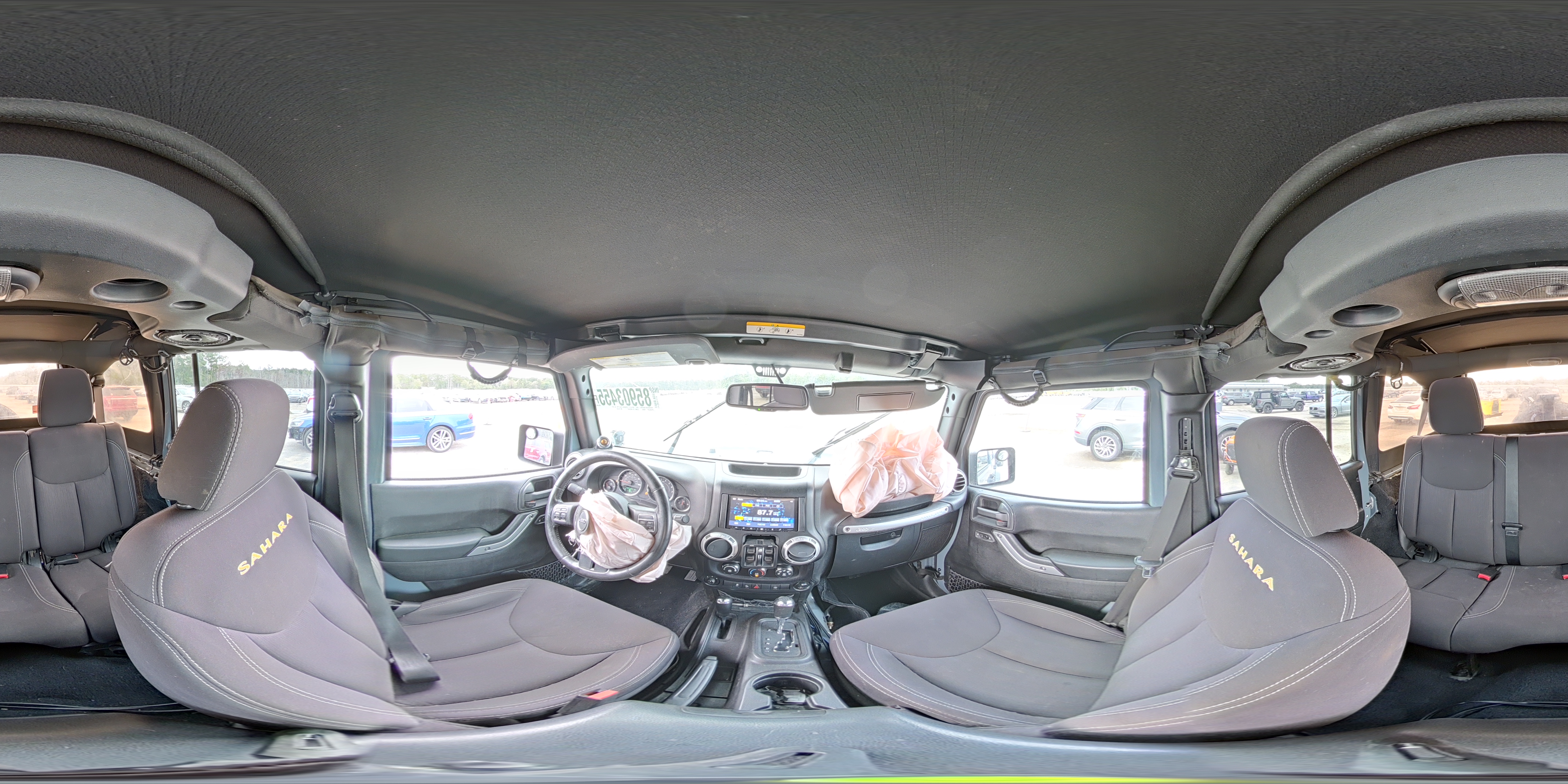 2014 Jeep Wrangler Unlimited Sahara VIN: 1C4BJWEG3EL123098 Lot: 82304125