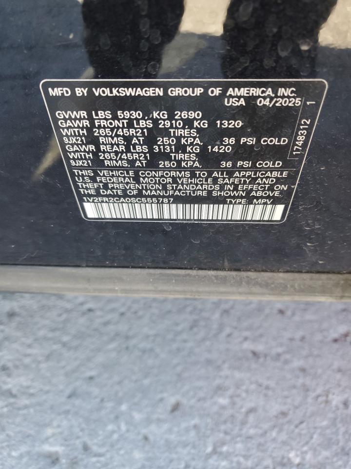 Фото: 1V2FR2CA0SC555787