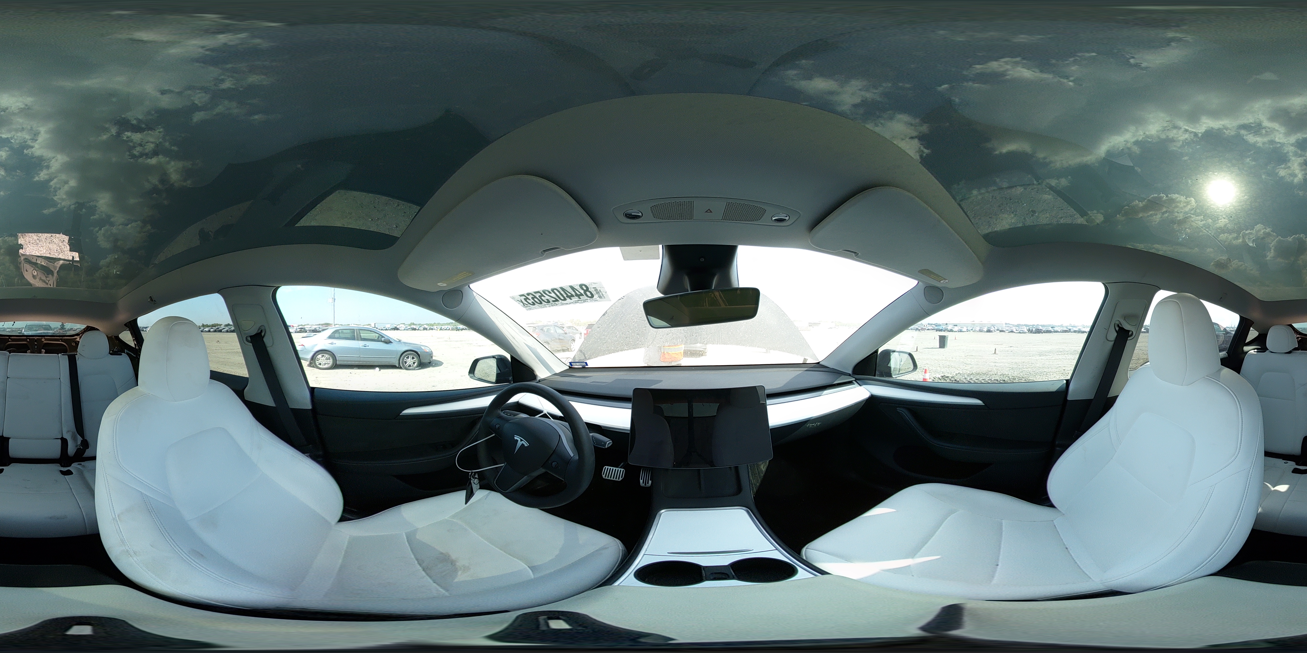 2023 Tesla Model Y VIN: 7SAYGDEE6PA163791 Lot: 84402565