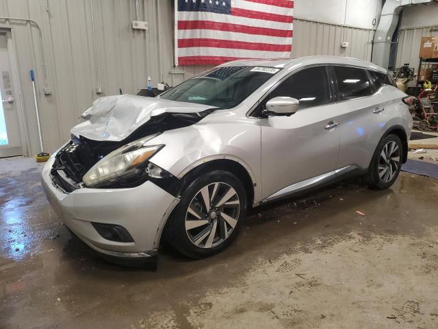  NISSAN MURANO 2015 Silver