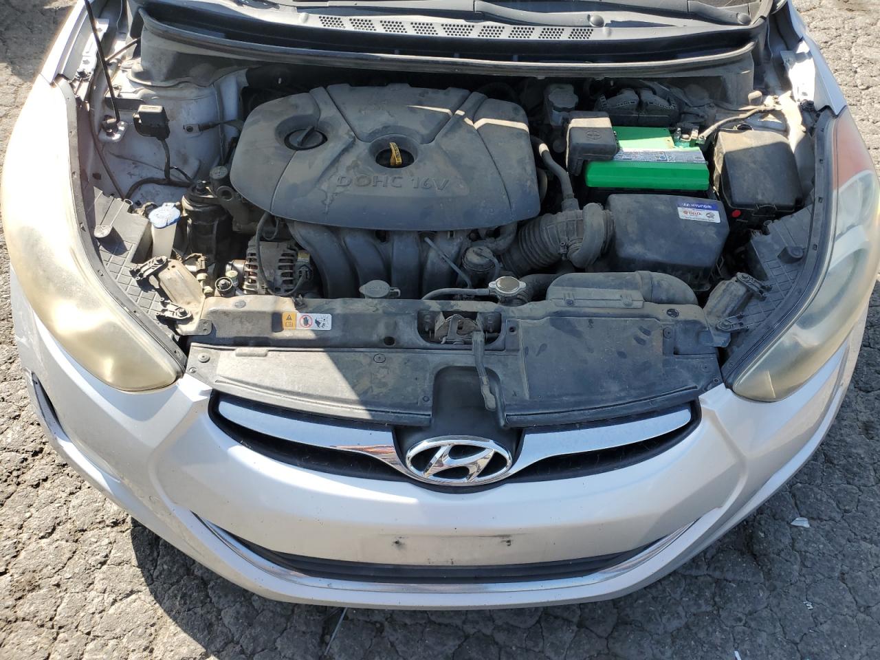 2013 Hyundai Elantra Gls VIN: KMHDH4AE9DU802861 Lot: 85368325