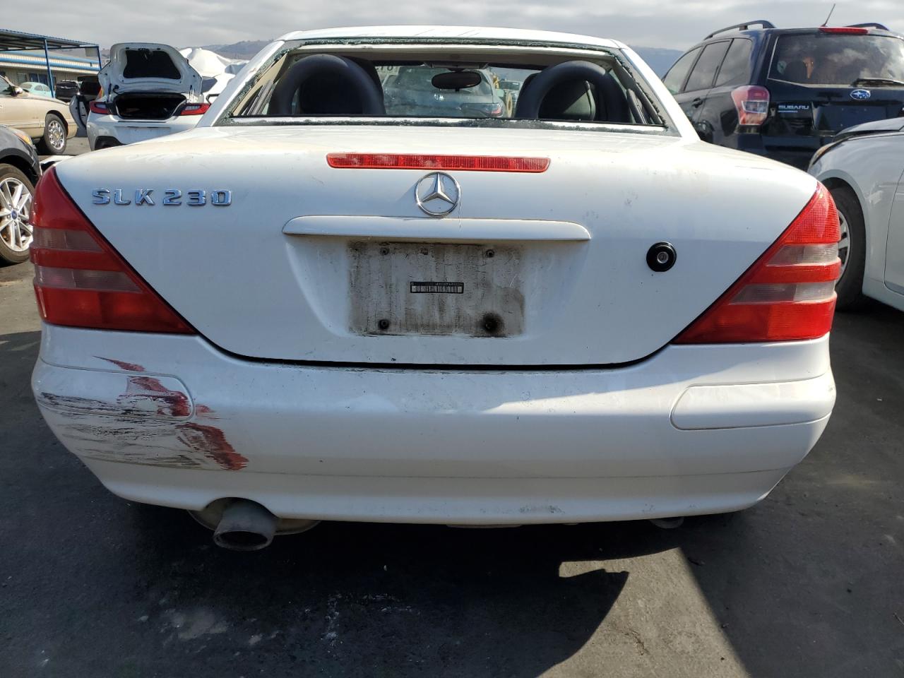 1998 Mercedes-Benz Slk 230 Kompressor VIN: WDBKK47F3WF032224 Lot: 81999695