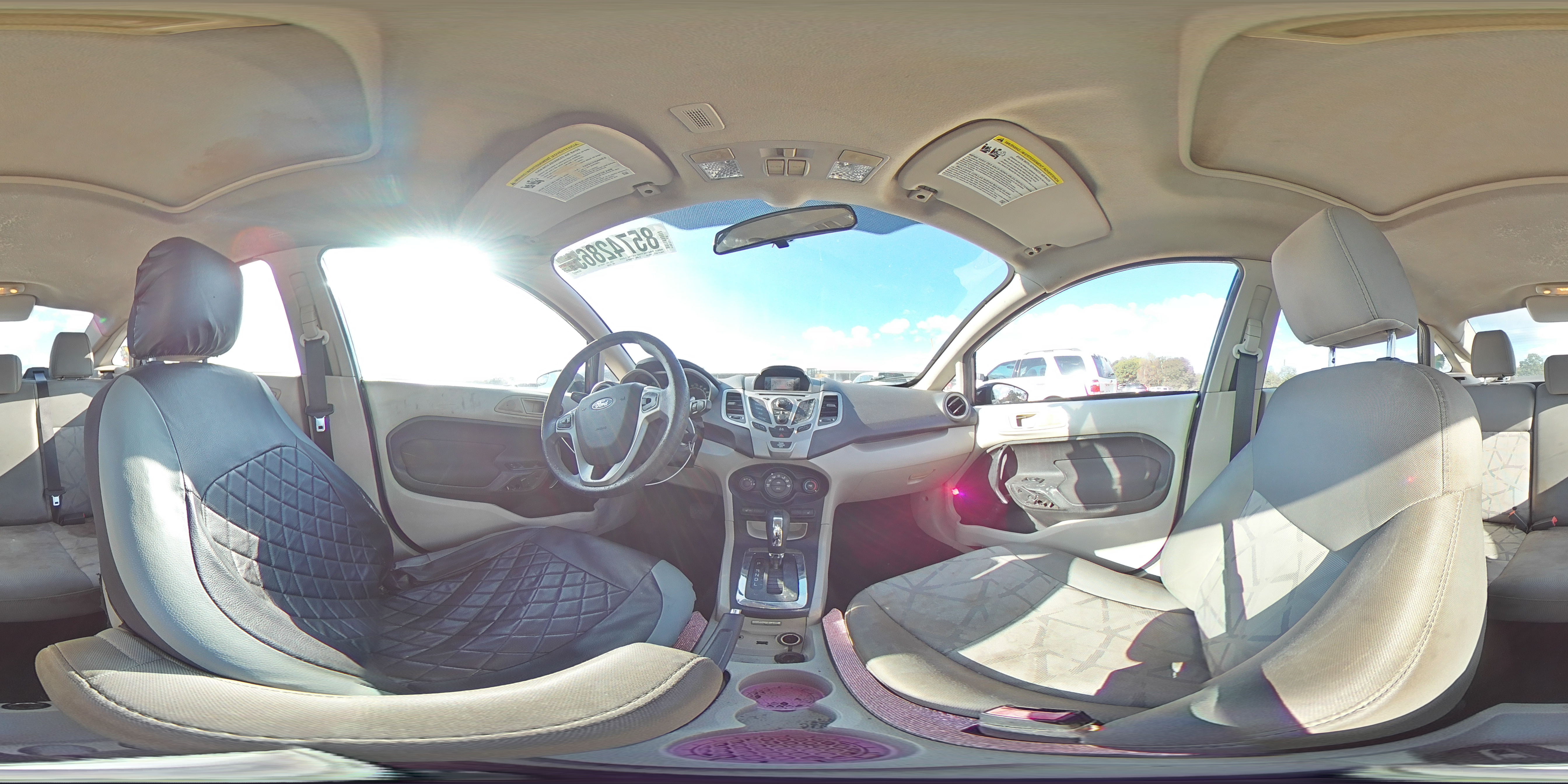 2012 Ford Fiesta Se VIN: 3FADP4BJXCM155480 Lot: 85742865