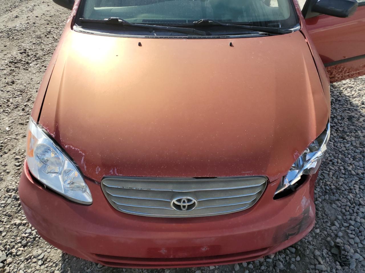 2003 Toyota Corolla Ce VIN: JTDBR32E732010395 Lot: 86178695