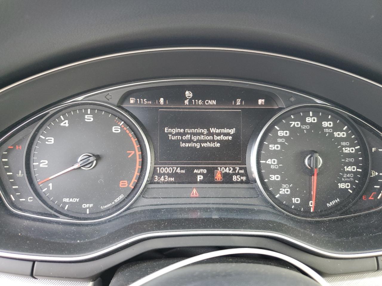 2017 Audi A4 Premium VIN: WAUANAF43HN025914 Lot: 84599835