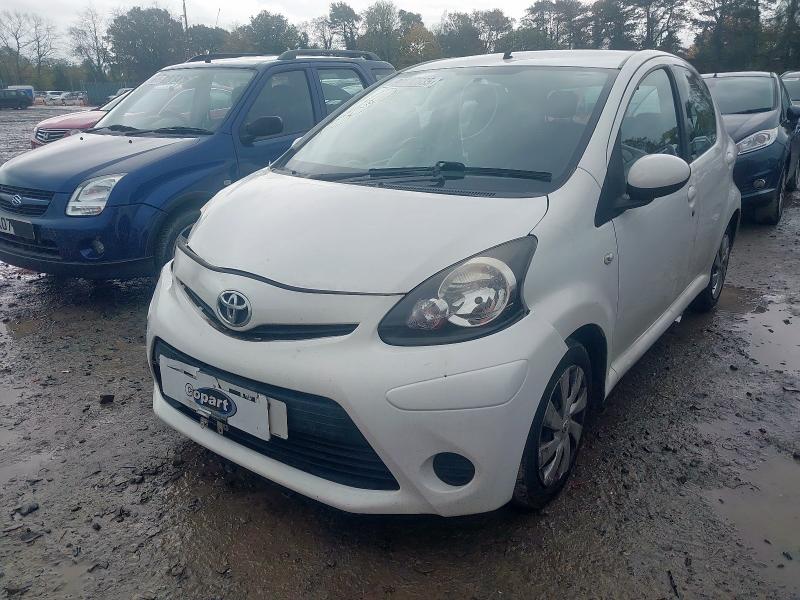 2012 TOYOTA AYGO 1.0 VVT-I ICE 5DR for sale at Copart WOLVERHAMPTON
