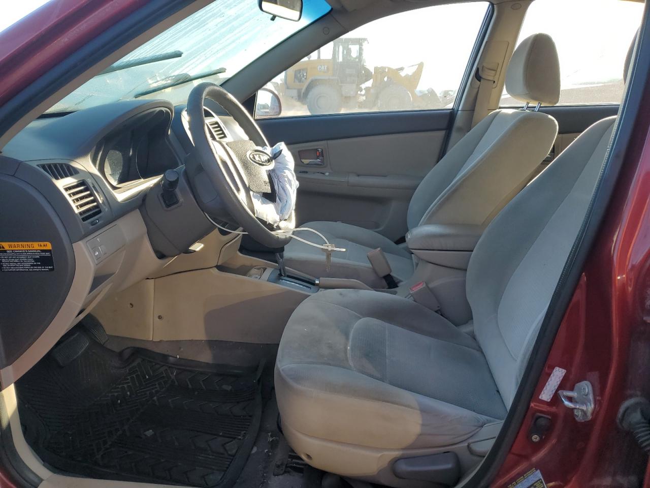 2008 Kia Spectra Ex VIN: KNAFE121X85563916 Lot: 82401405