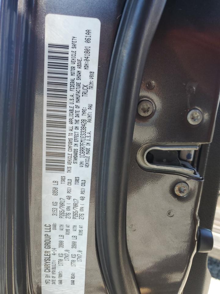 2014 Ram 1500 St VIN: 1C6RR7FM1ES338428 Lot: 82249045