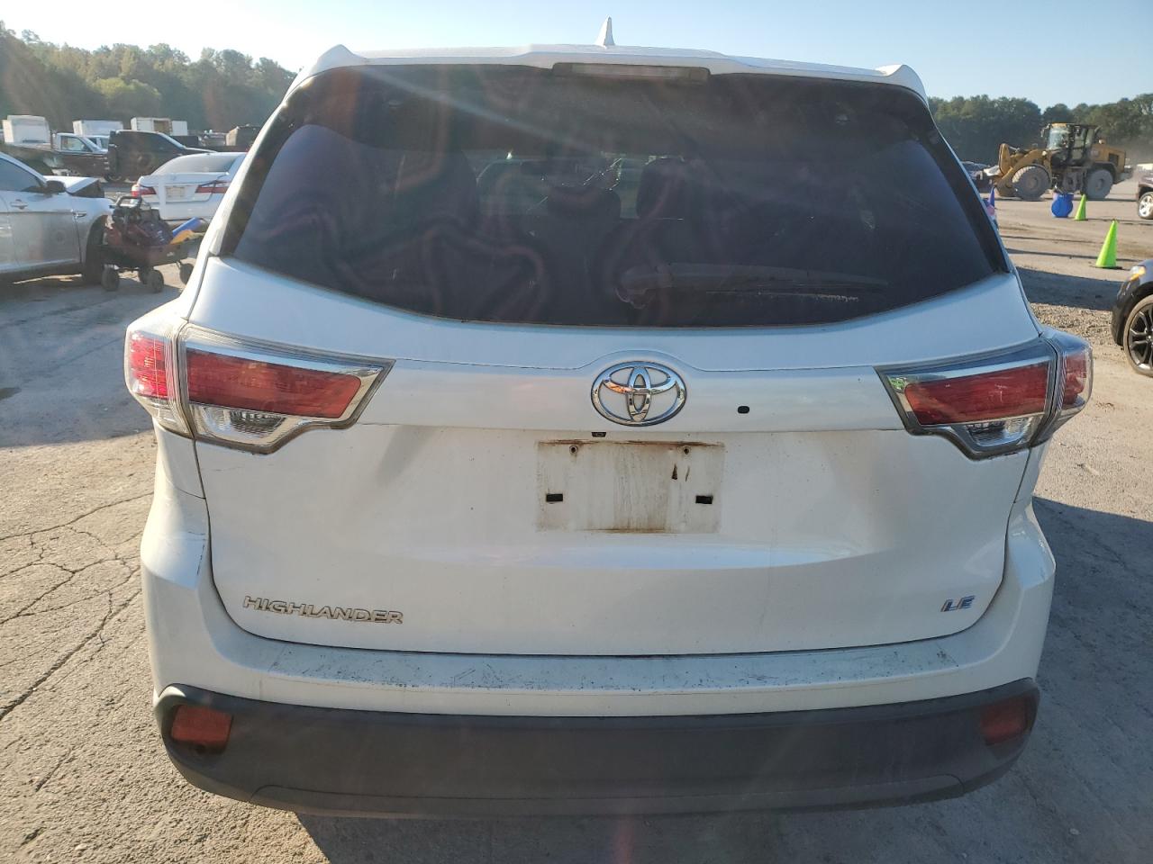 2016 Toyota Highlander Le VIN: 5TDZKRFH5GS166251 Lot: 86306085