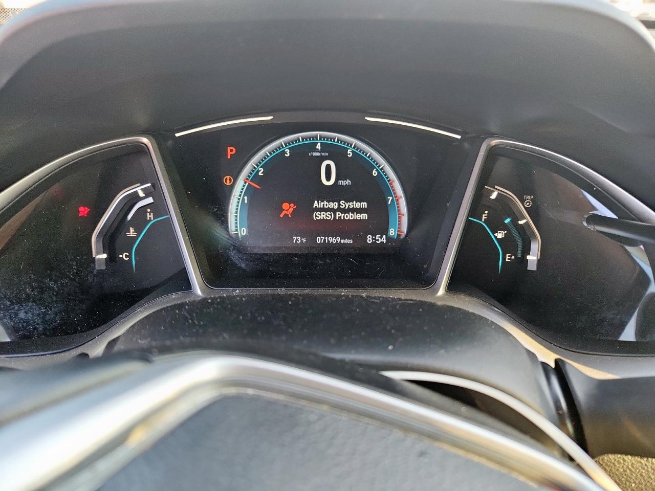 2019 Honda Civic Exl VIN: JHMFC1F72KX007598 Lot: 81903495