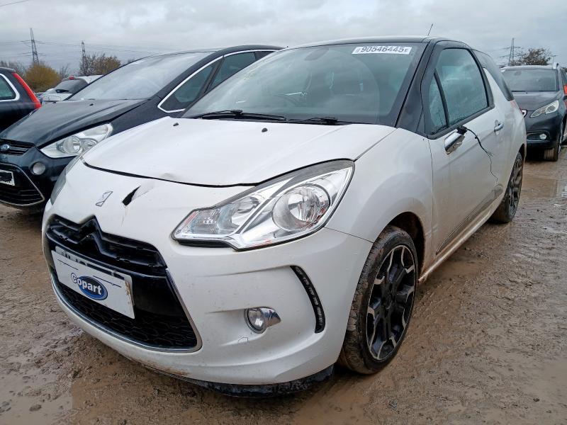 2013 CITROEN DS3 1.6 THP 16V 155 DSPORT PLUS 3DR for sale at Copart BRISTOL