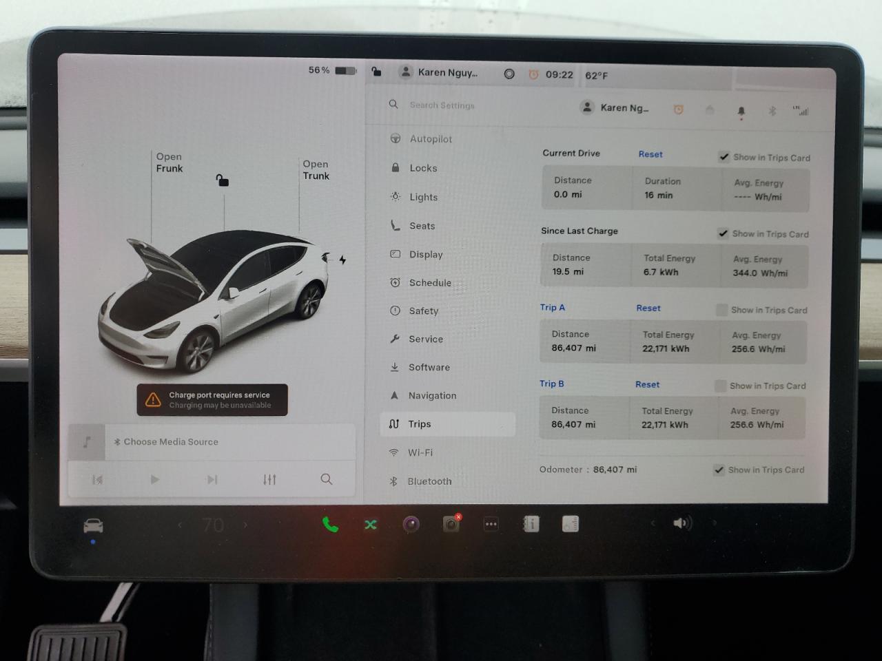 2021 Tesla Model Y VIN: 5YJYGDEE6MF260162 Lot: 84557455