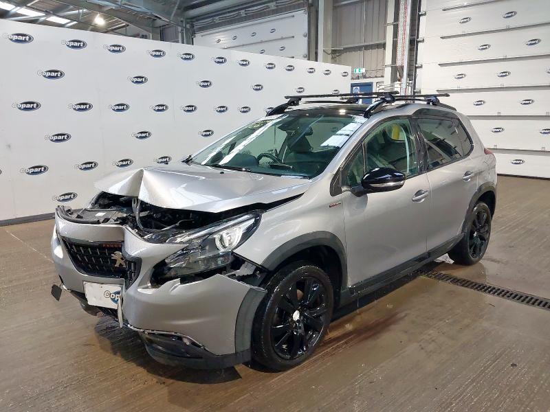 2018 PEUGEOT 2008 1.2 PURETECH 110 GT LINE 5DR for sale at Copart EAST KILBRIDE