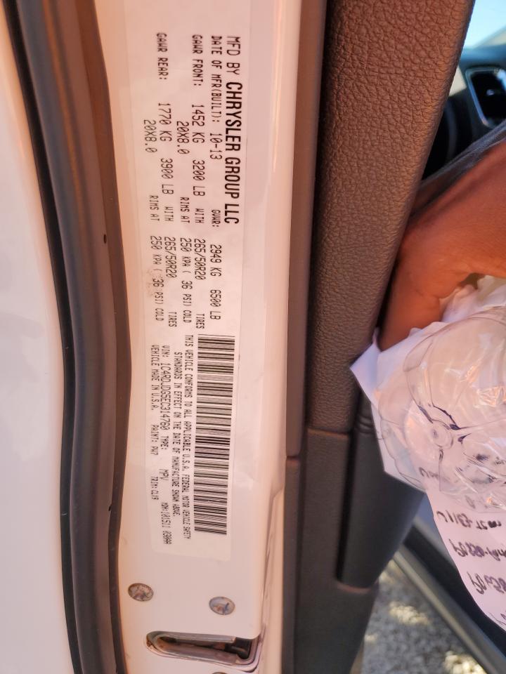 2014 Dodge Durango Limited VIN: 1C4RDJDG5EC314760 Lot: 84016435