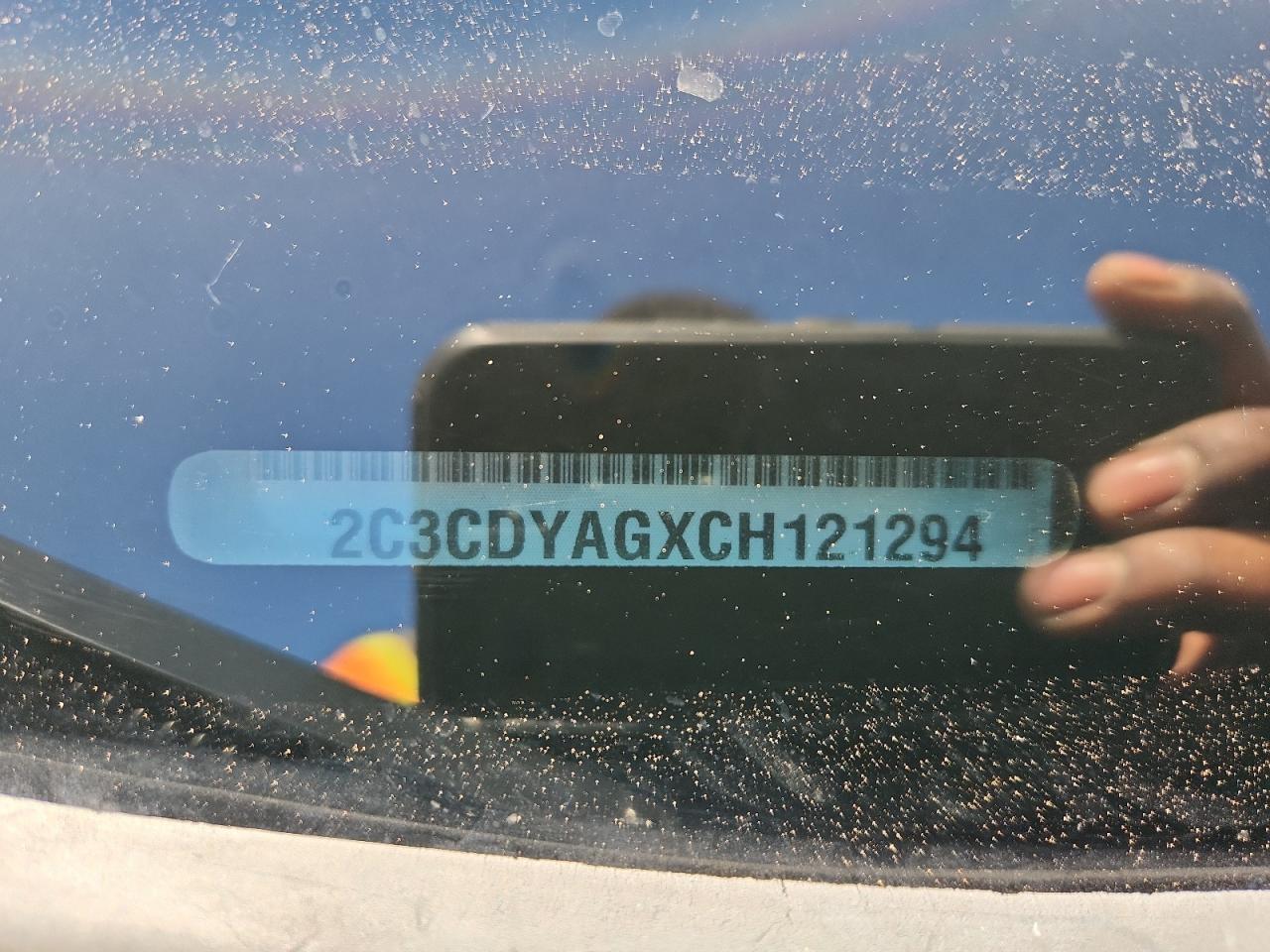 2012 Dodge Challenger Sxt VIN: 2C3CDYAGXCH121294 Lot: 86101025