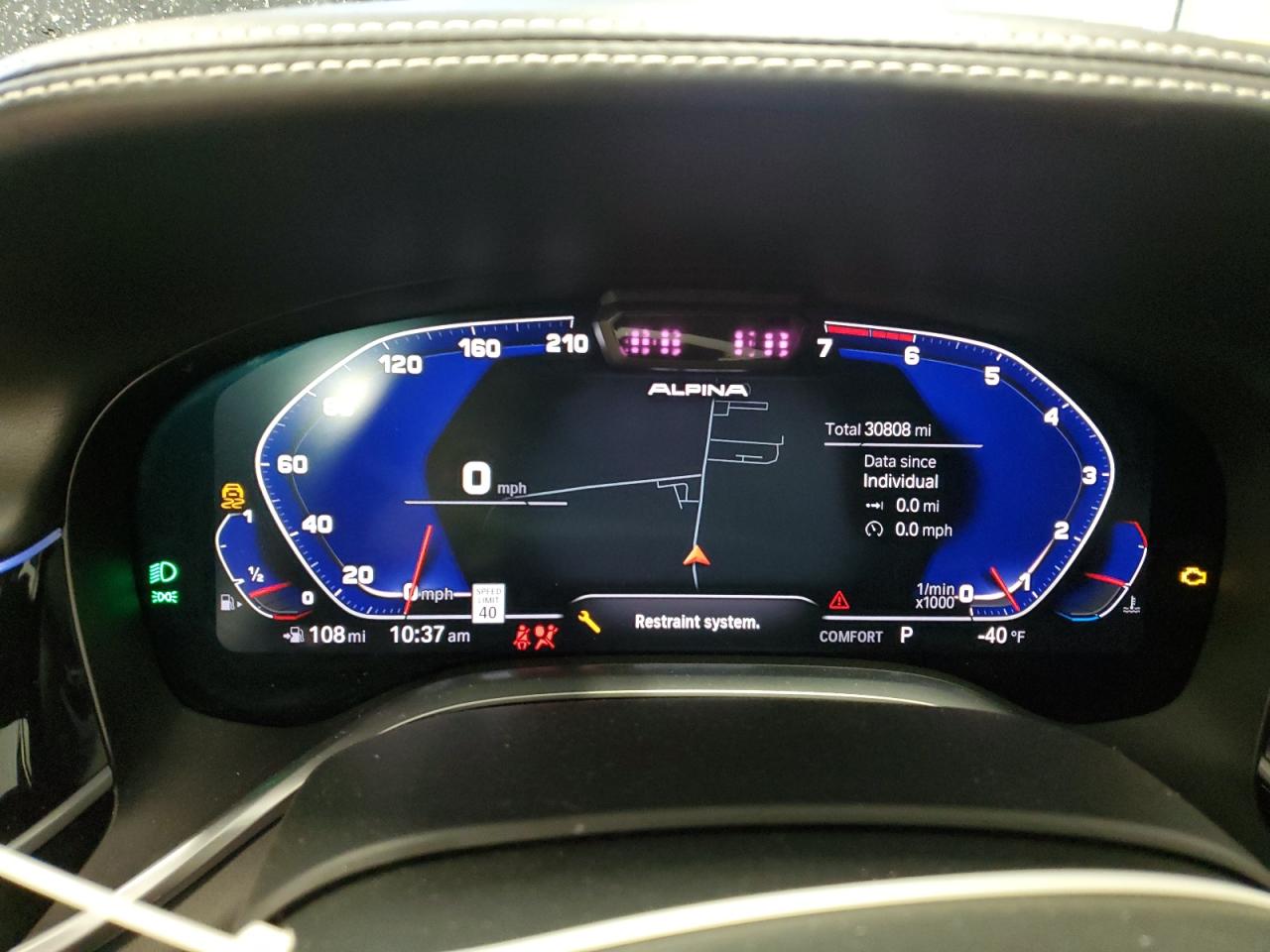 2020 BMW Alpina B7 VIN: WBA7U2C11LCD06260 Lot: 90305285