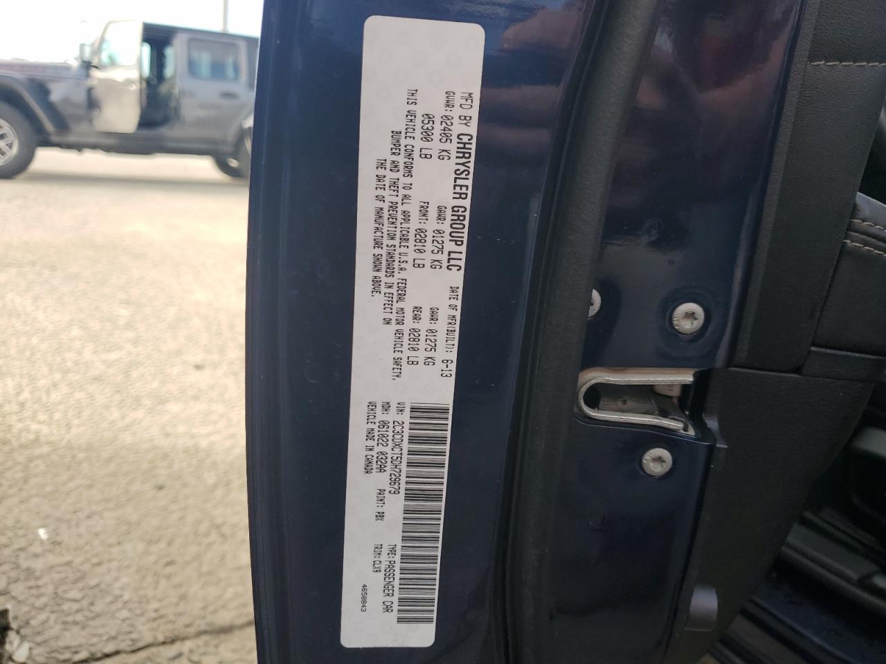 2013 Dodge Charger R/T VIN: 2C3CDXCT5DH729679 Lot: 81873135