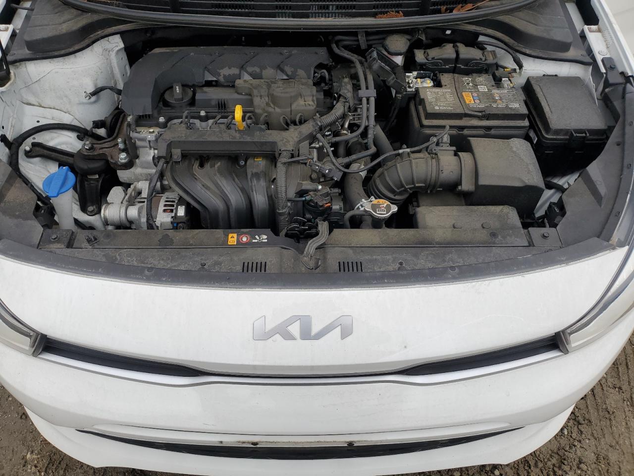 2022 Kia Rio Lx VIN: 3KPA24AD1NE458023 Lot: 85872245