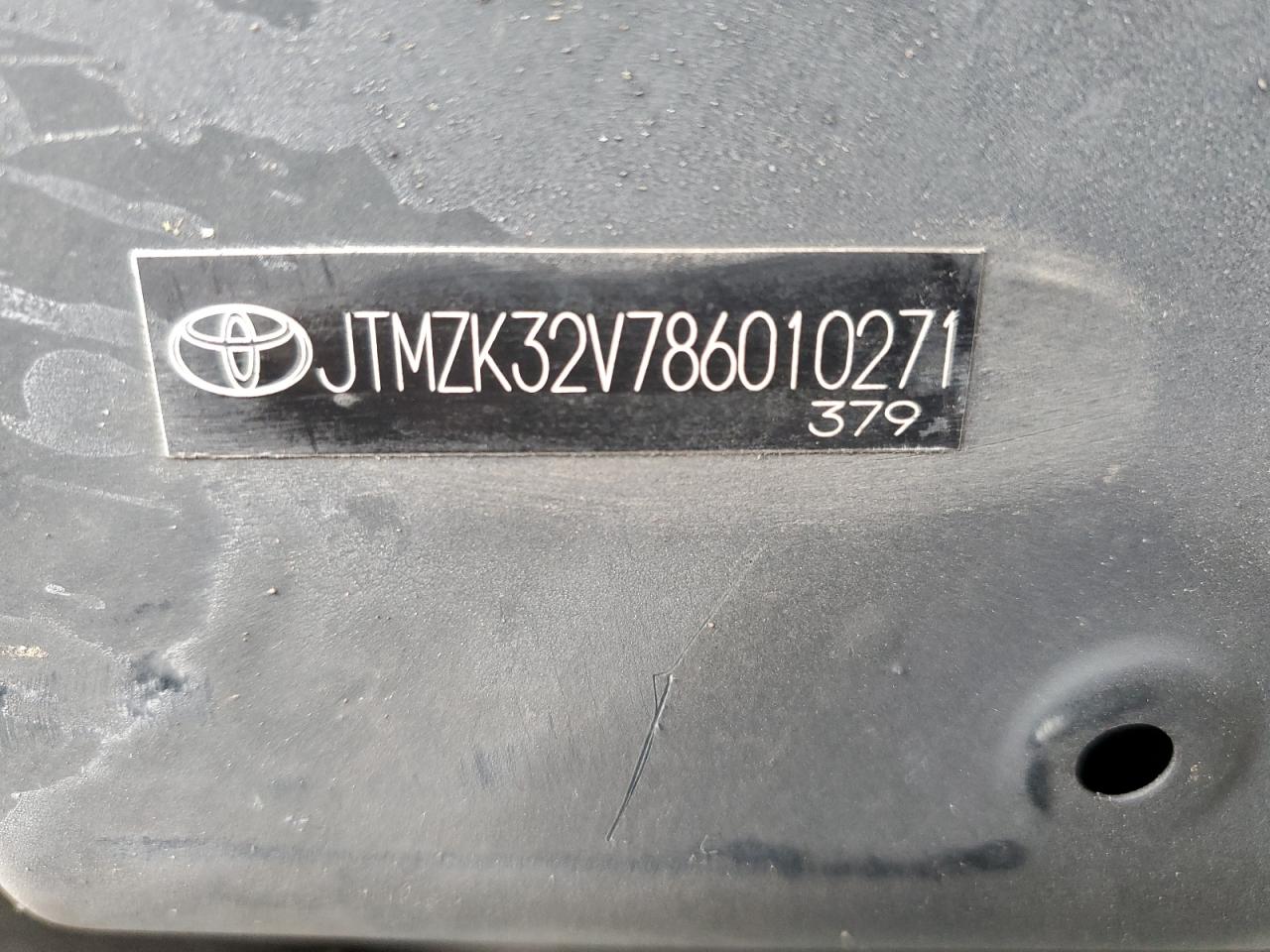 2008 Toyota Rav4 Sport VIN: JTMZK32V786010271 Lot: 90521195