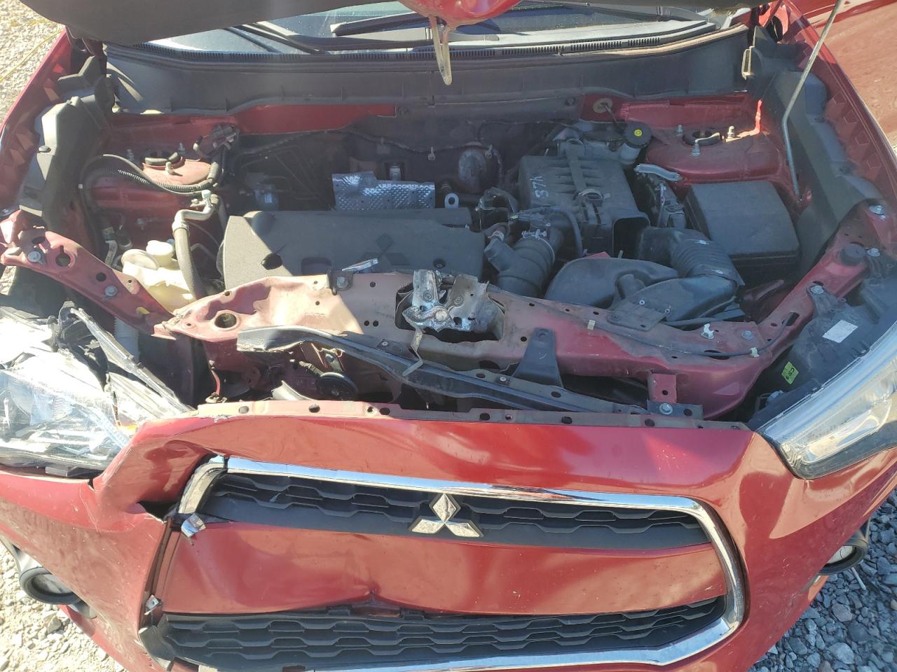 2014 Mitsubishi Outlander Sport Es VIN: 4A4AP3AU5EE026308 Lot: 82648785